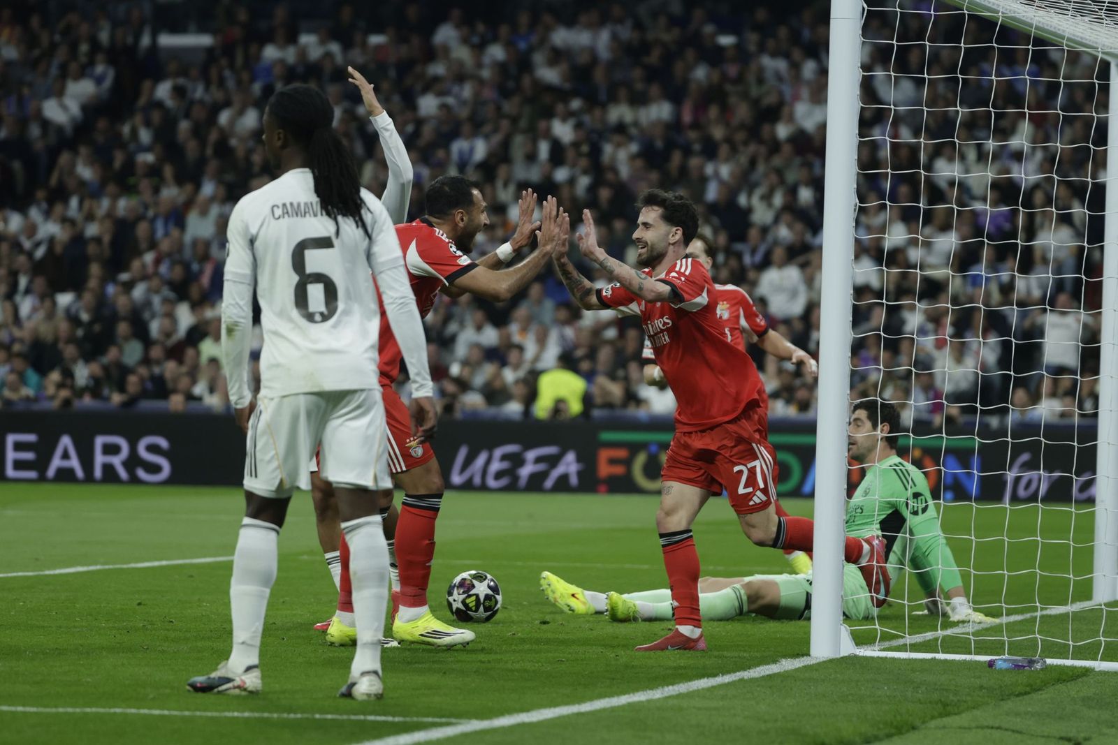 Las fotos del Real Madrid-Benfica