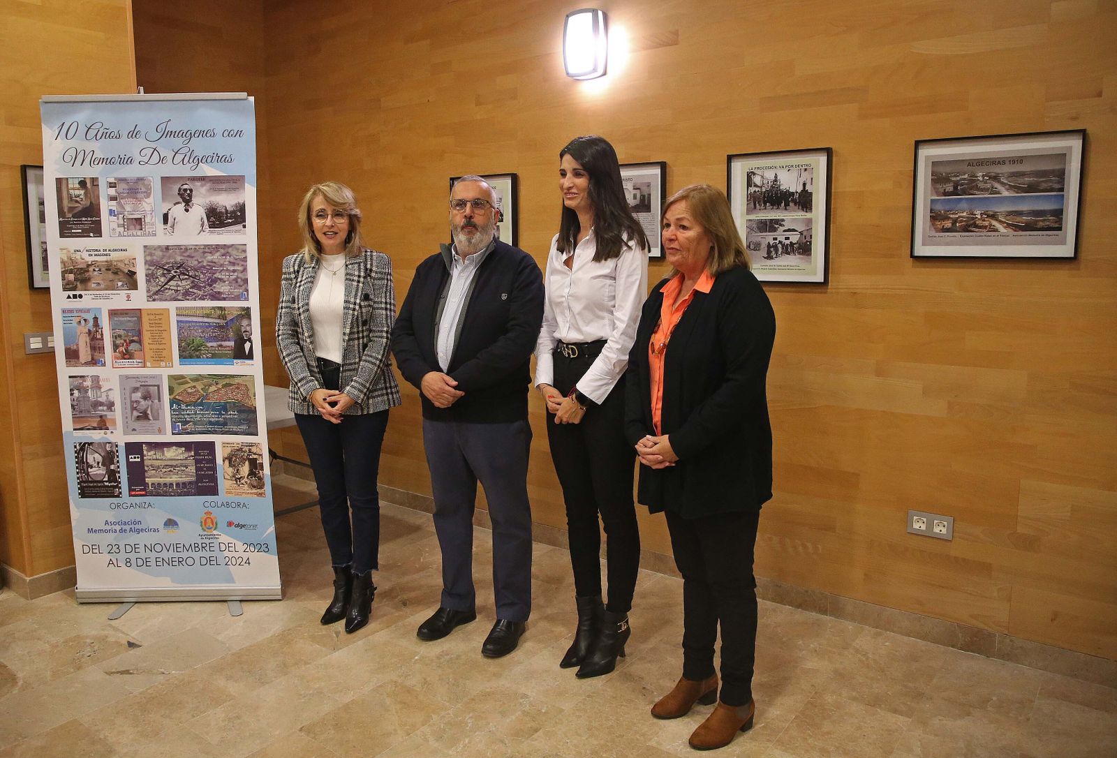 Fotos de la exposición 'Diez años de imágenes con Memoria de Algeciras'