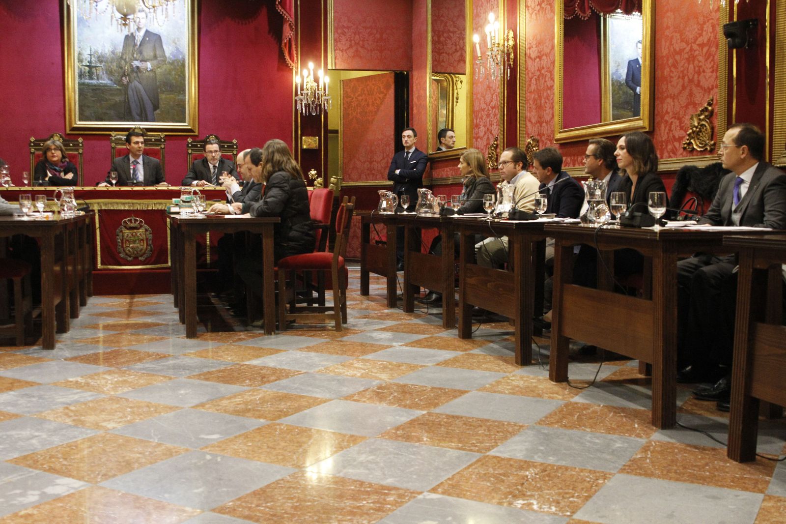 Pleno municipal del Ayuntamiento de Granada