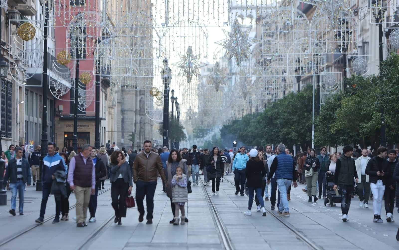 Navidades en mangas de camisa
