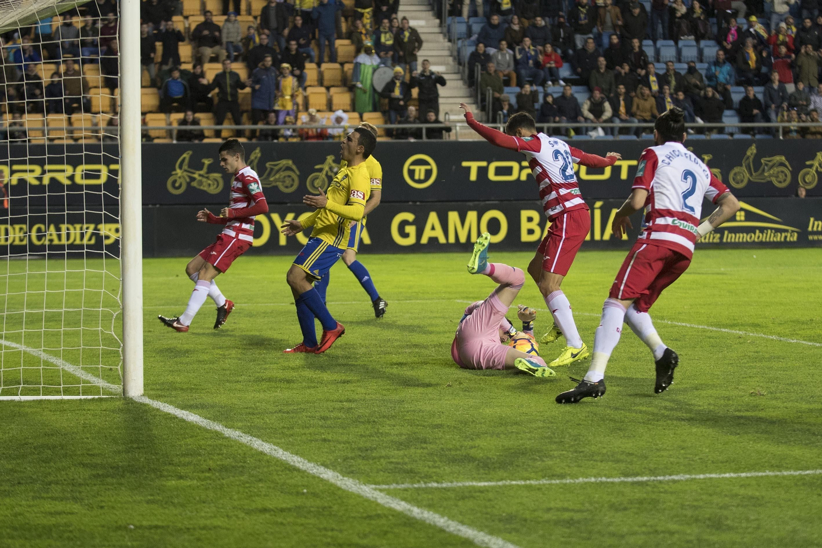 El Cádiz CF-Granada CF