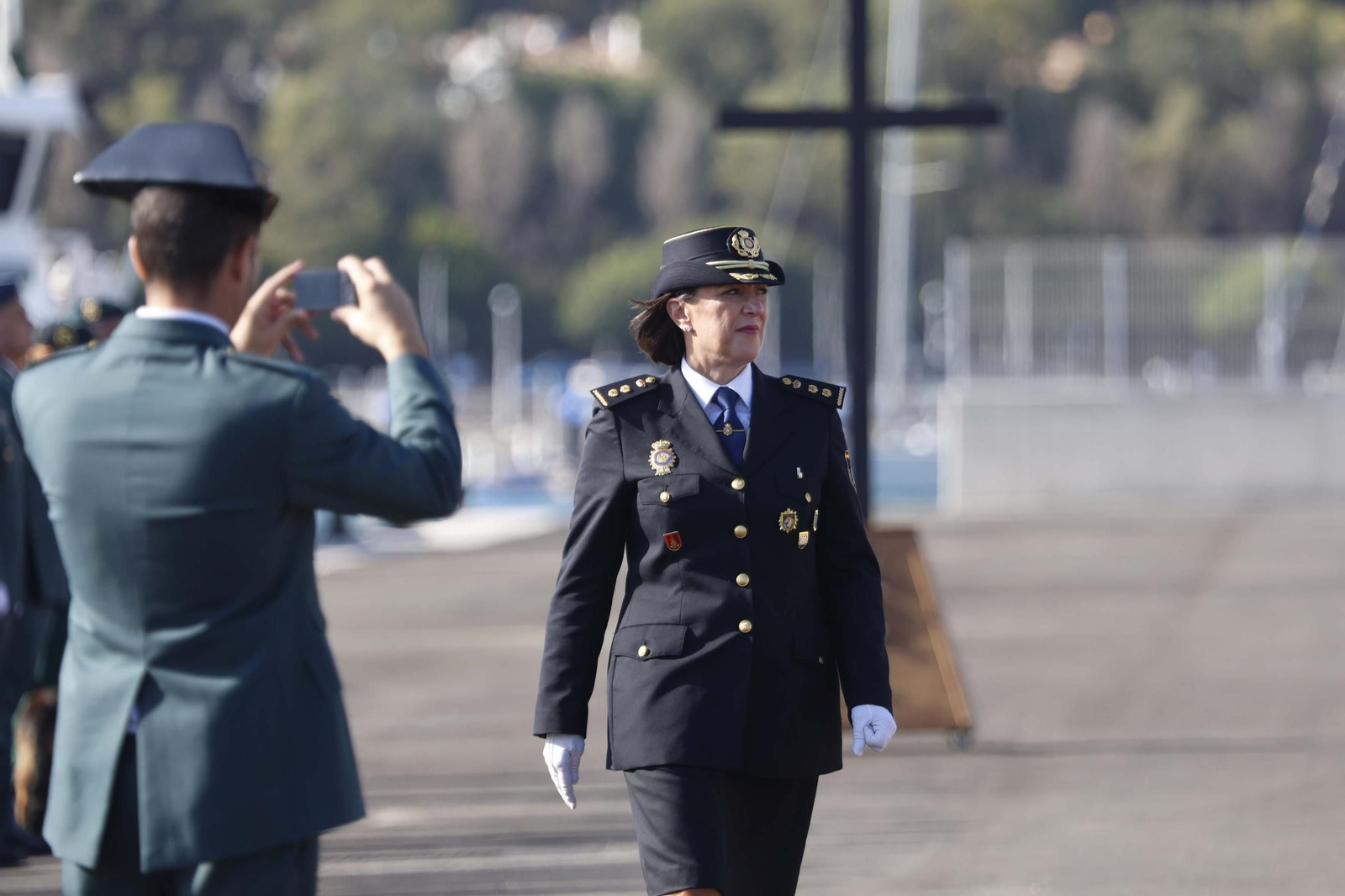 Las fotografías de la inauguración del nuevo muelle de la Guardia Civil en Algeciras