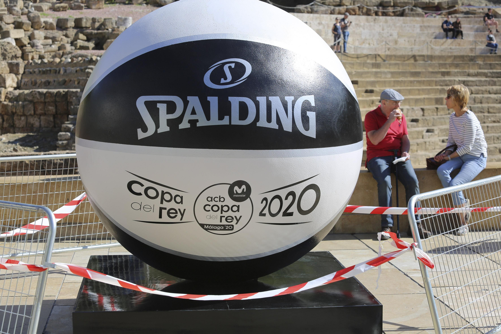 La Copa del Rey ya late en el centro de Málaga