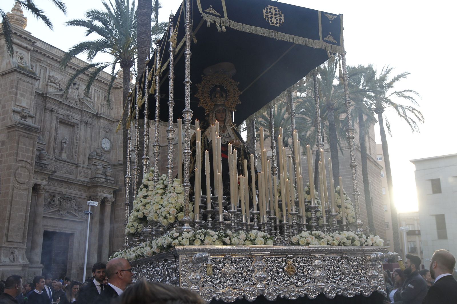Imágenes de la Procesión del Entierro, Viernes Santo. Semana Santa Almería 2019
