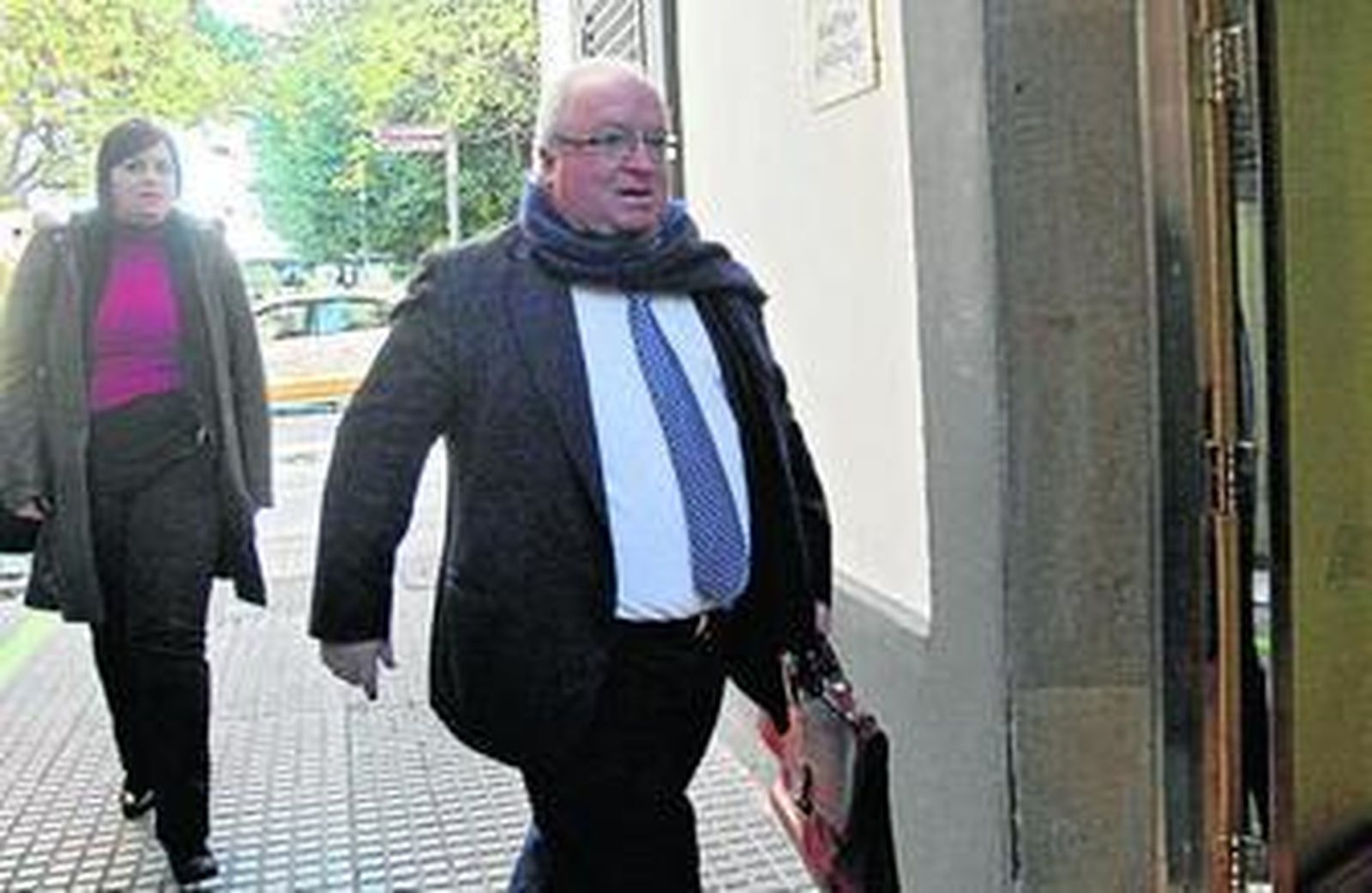 El apoderado de Locos por el Balón, Carlos Medina.