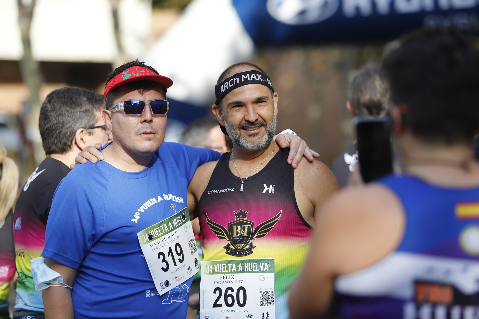 Las imágenes de la vuelta a Huelva de atletismo