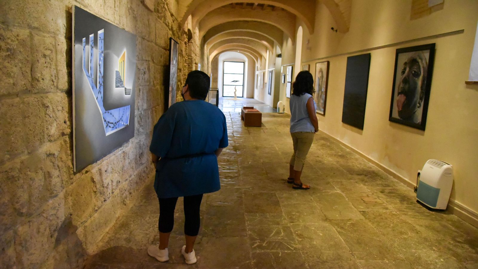 La exposición Éxodo en el Castillo de Guzmán el Bueno