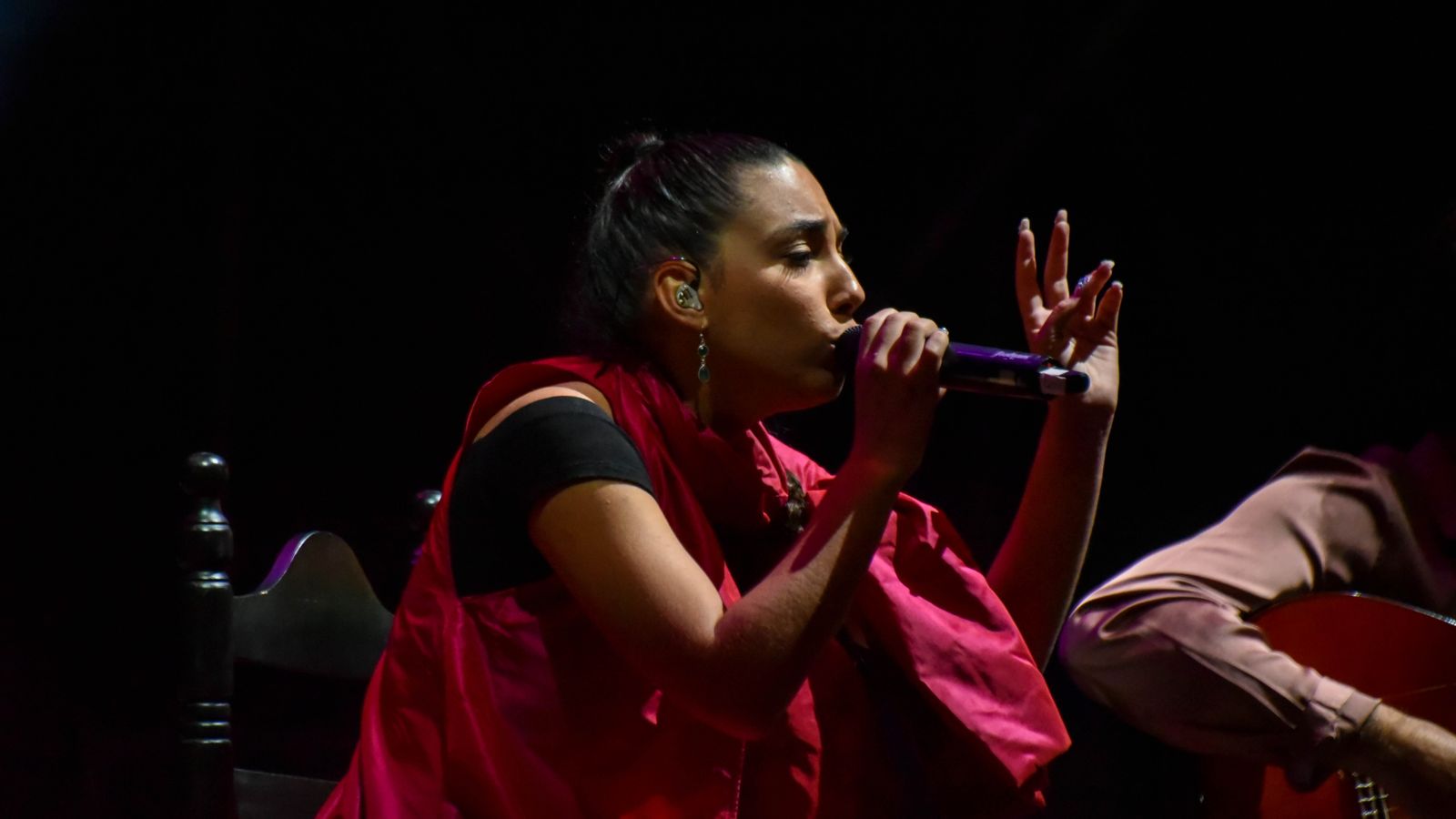 La cantaora encandiló al público sevillano.