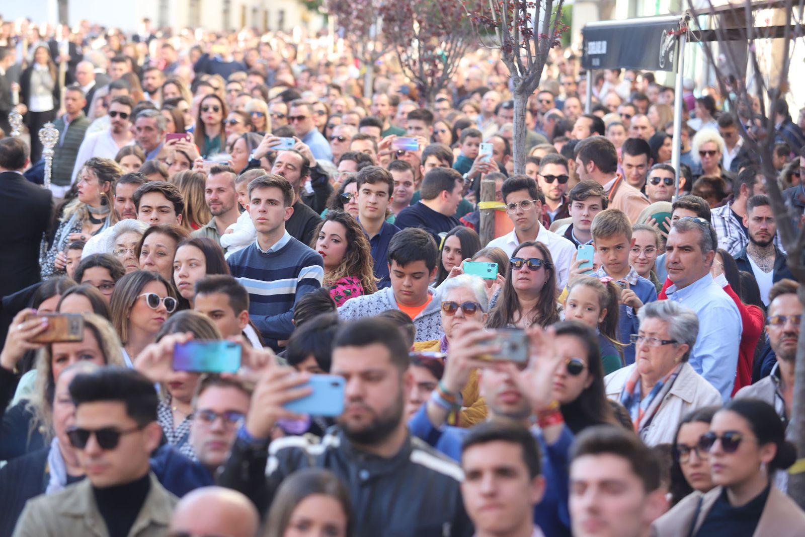 Imágenes del traslado del Cristo de Las Penas en sus Tres Caídas a la Milagrosa