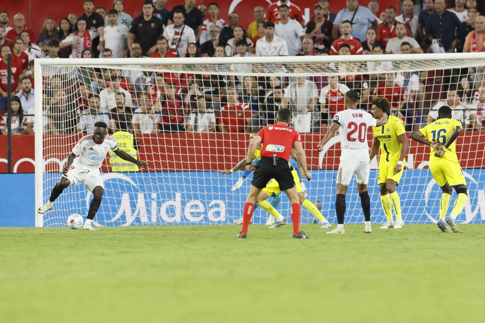 Las fotos del Sevilla-Villarreal