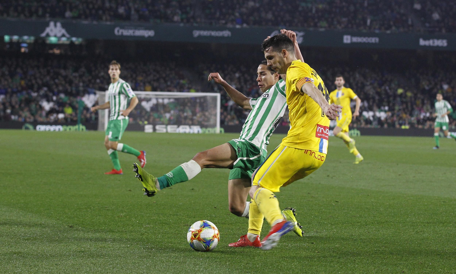 El Betis-Espanyol de la Copa del Rey, en imágenes