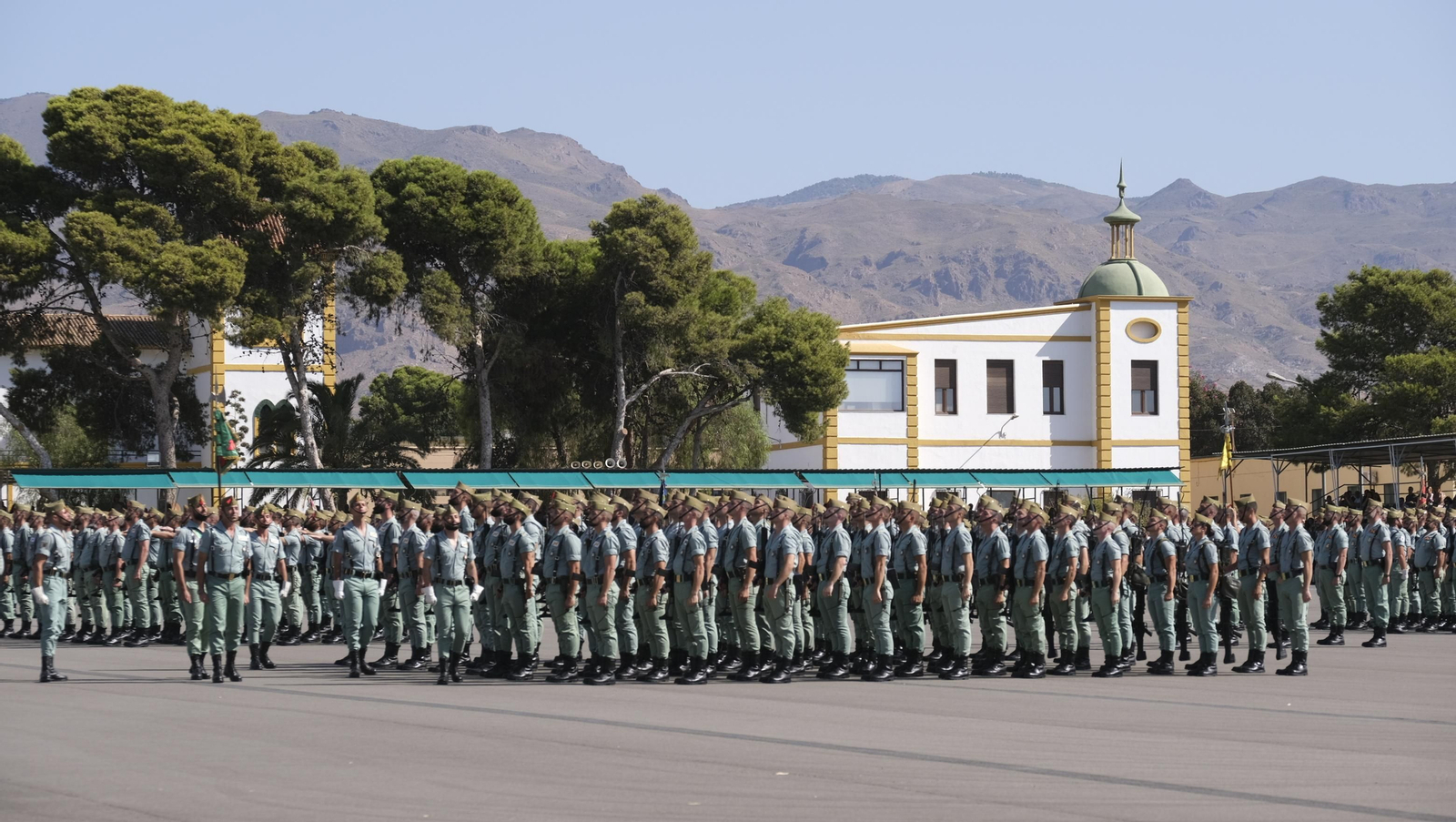 Imágenes del 102 aniversario de La Legión en Almería