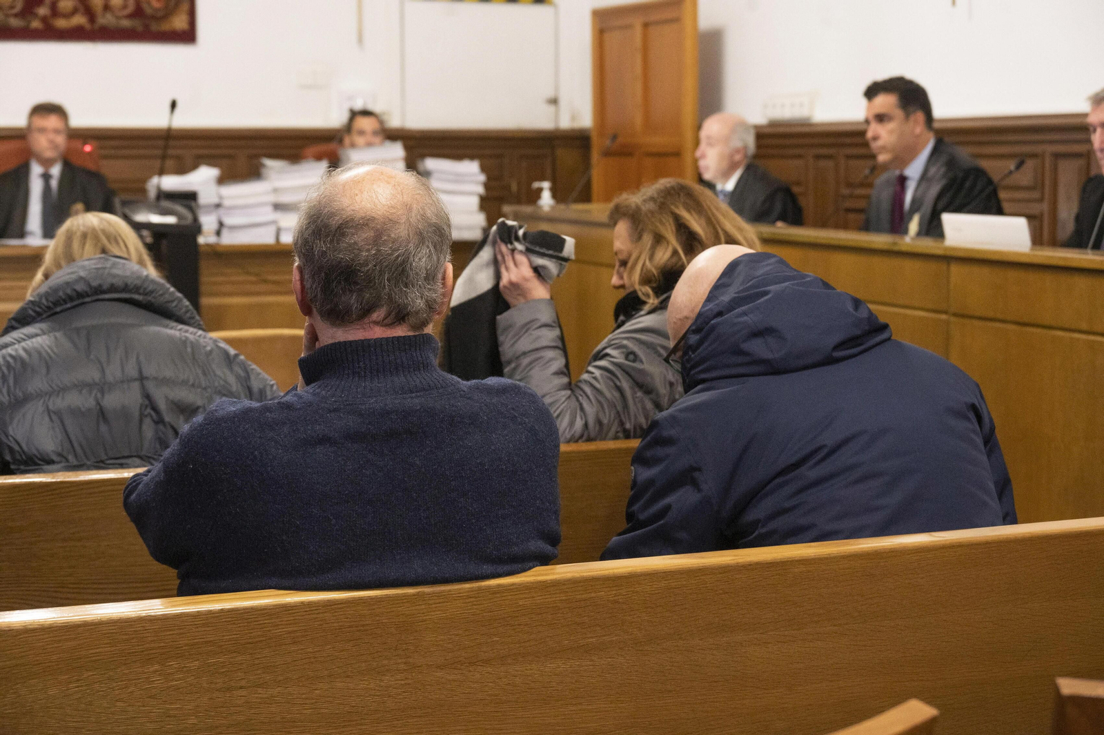 Imagen de la primera sesión del juicio el pasado 9 de enero.