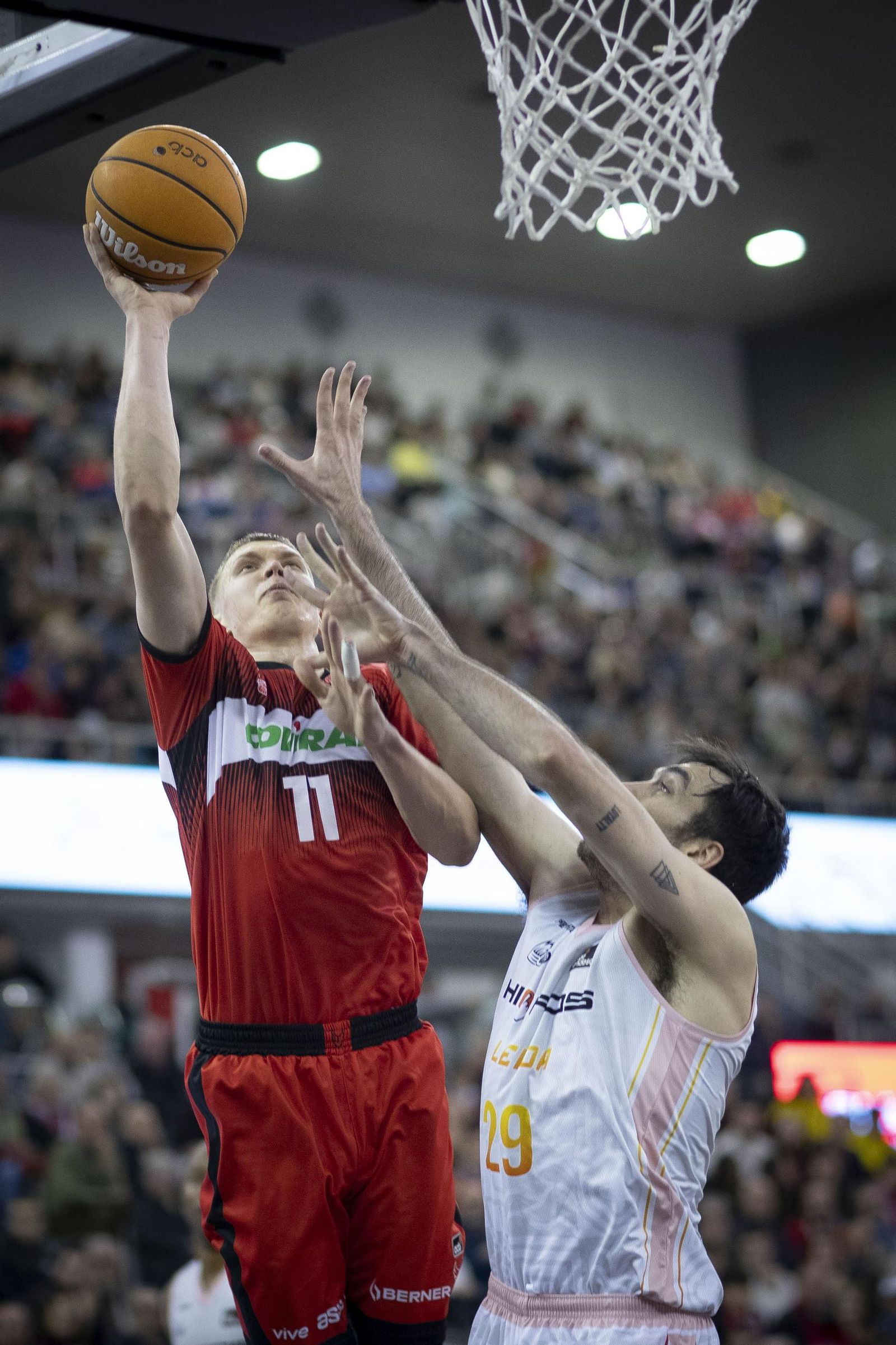 Las mejores imágenes del Covirán Granada-Hiopos Lleida