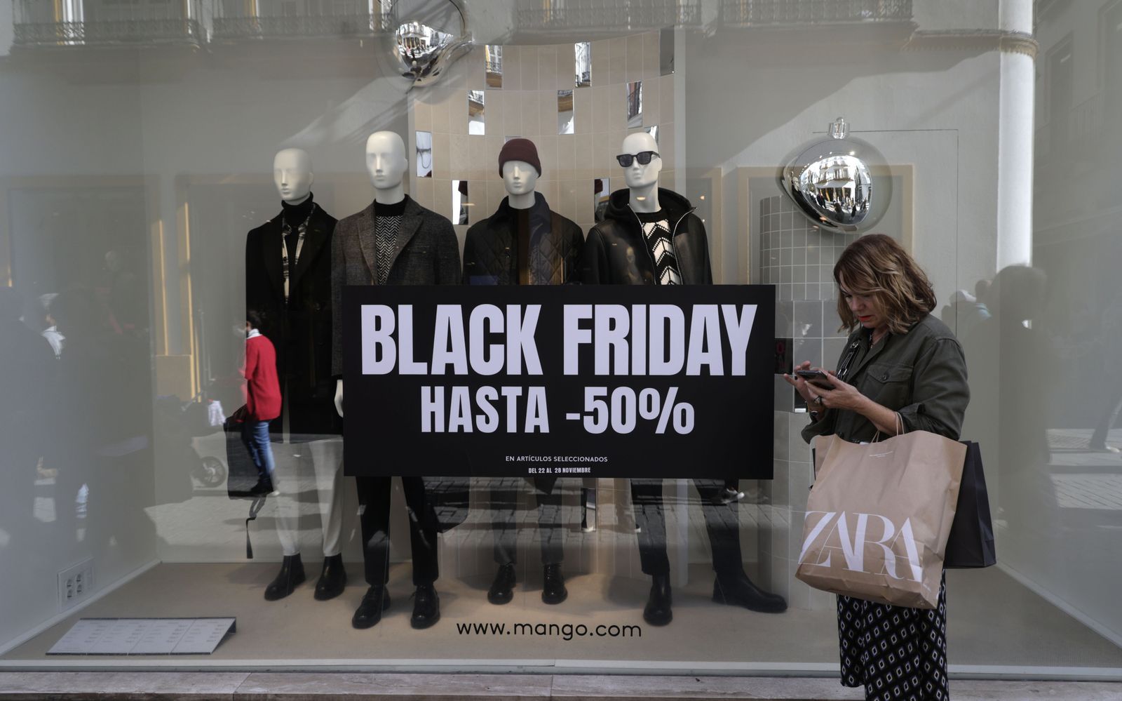 Las imágenes del Black Friday