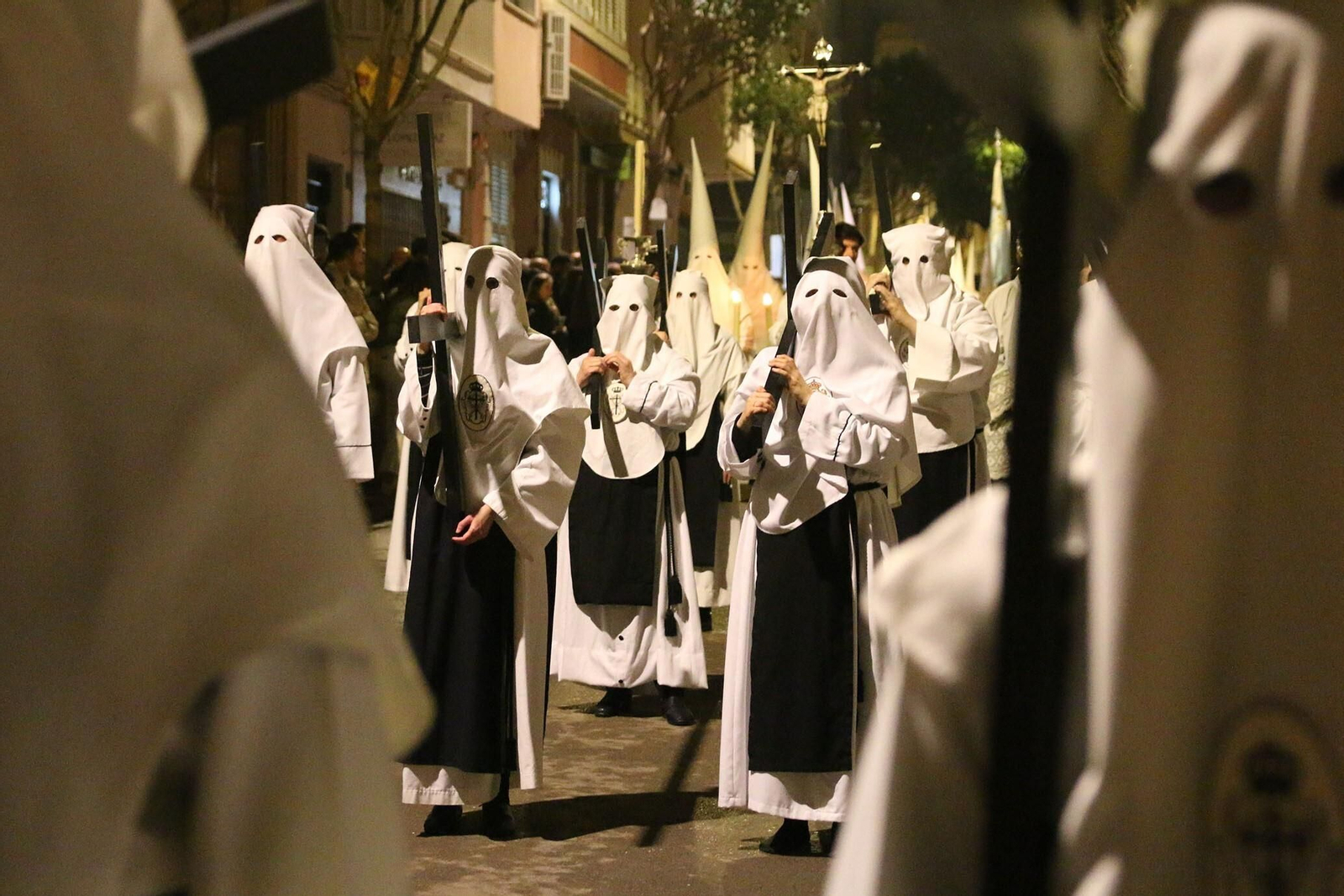La procesión del Silencio de Almería, en imágenes