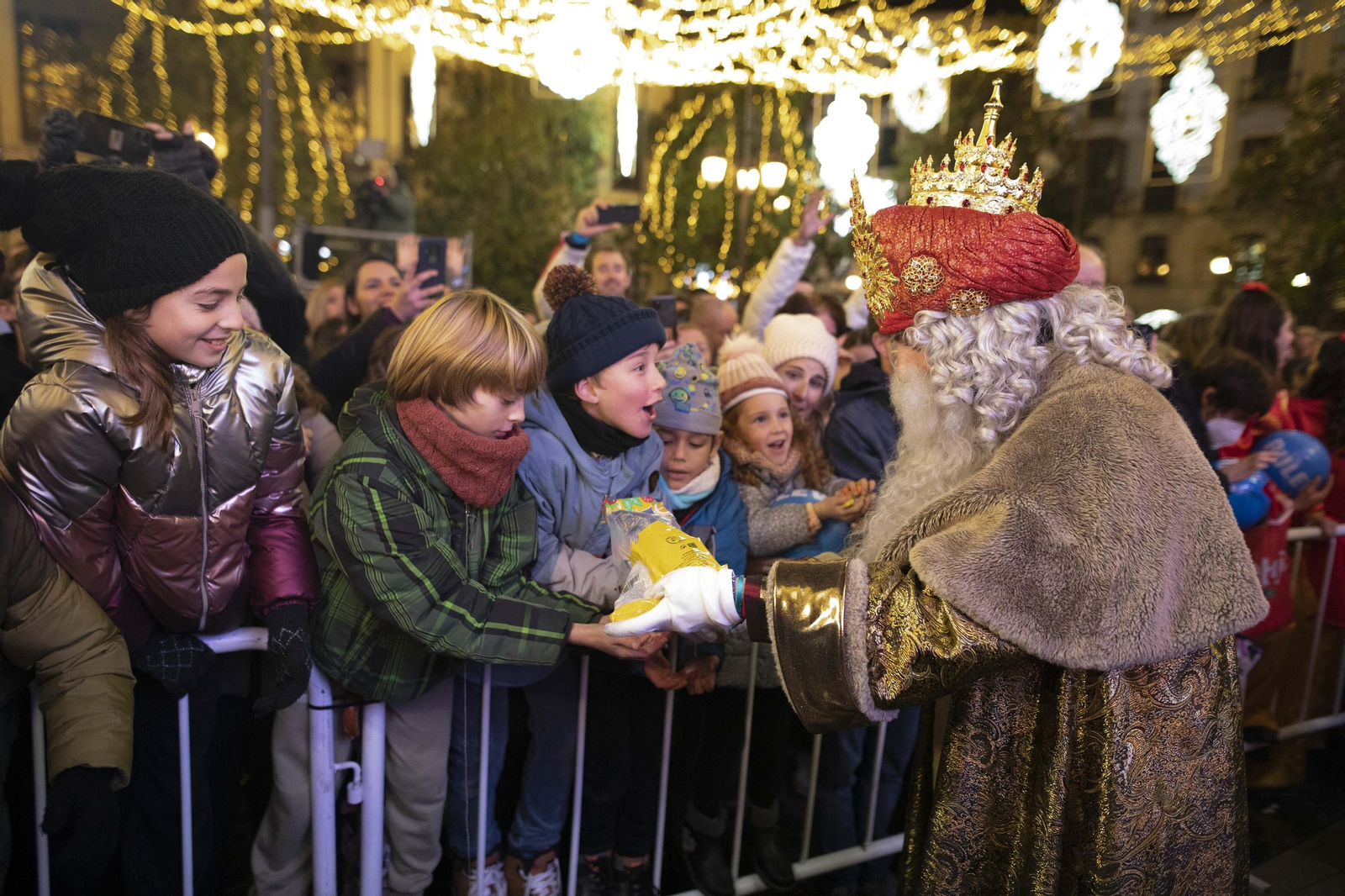 Las imágenes de la Cabalgata de Reyes en Granada