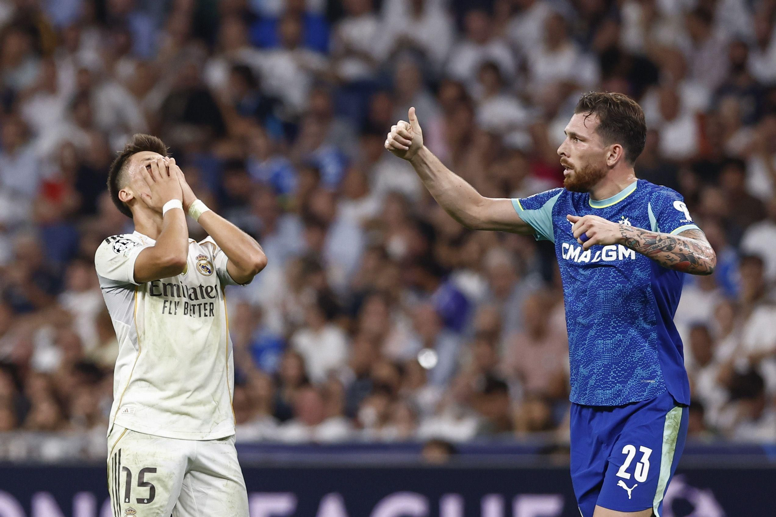 Las mejores fotos del Real Madrid - Olympique