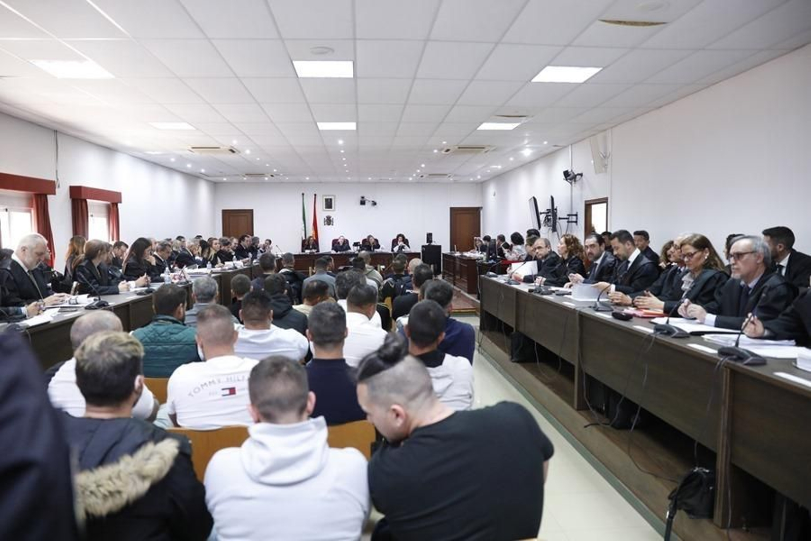 Imagen de la sala en la sede de Algeciras de la Audiencia Provincial