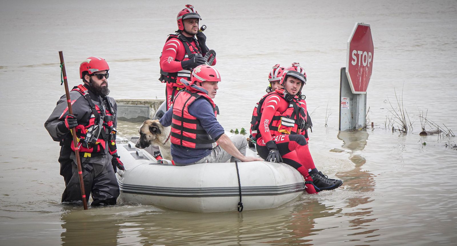 Imágenes de las zonas afectadas por la crecida del rio Guadalete en Jerez