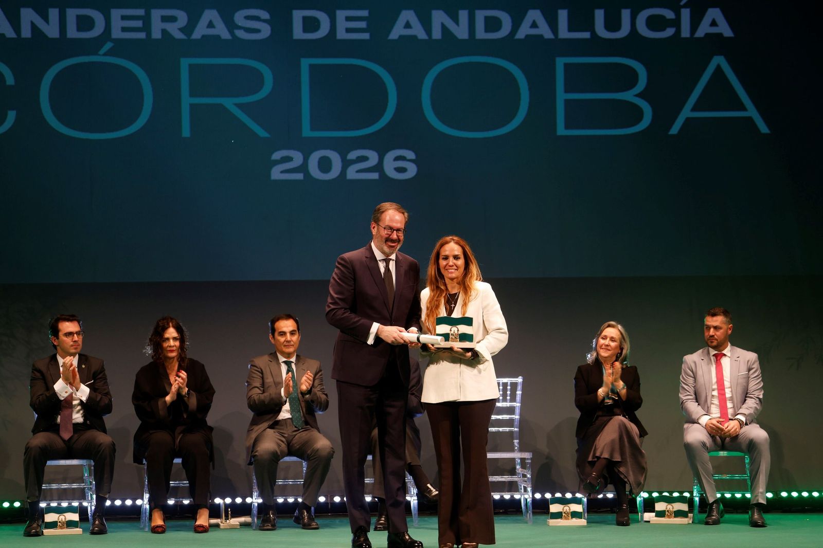 La entrega de las Banderas de Andalucía por el 28F en Córdoba, en imágenes