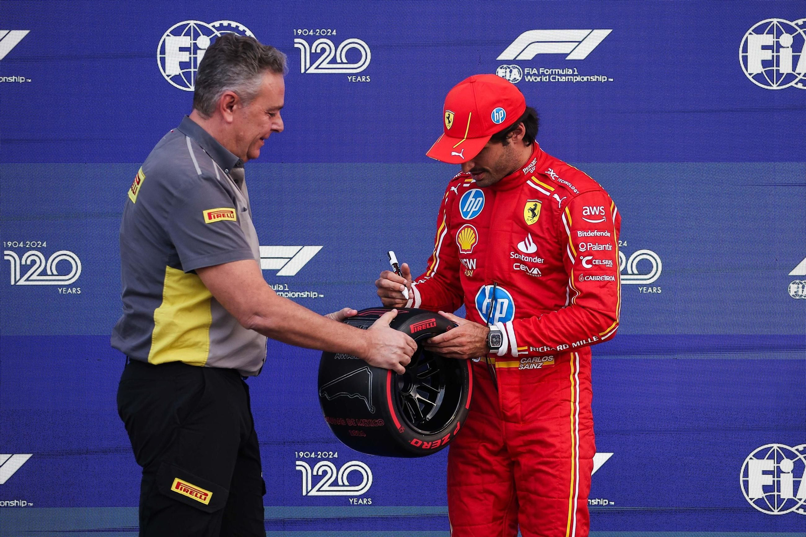 Las fotos del triunfo de Carlos Sainz en México