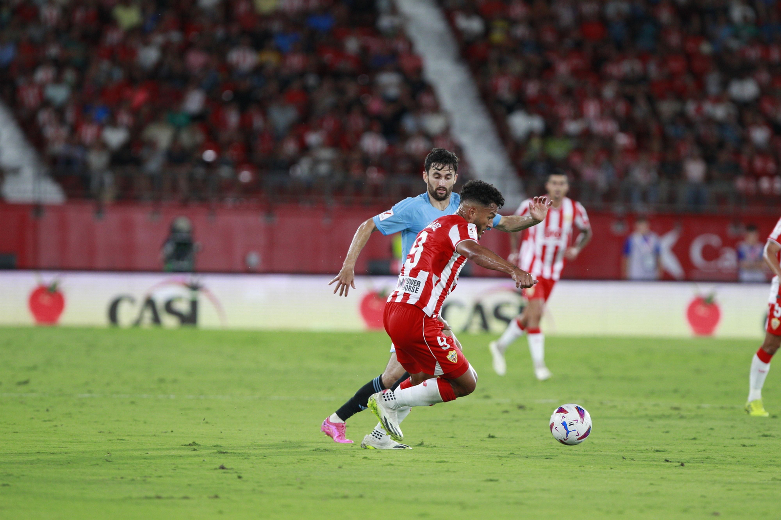 Imágenes del partido U.D. Almería-Real Club Celta de Vigo