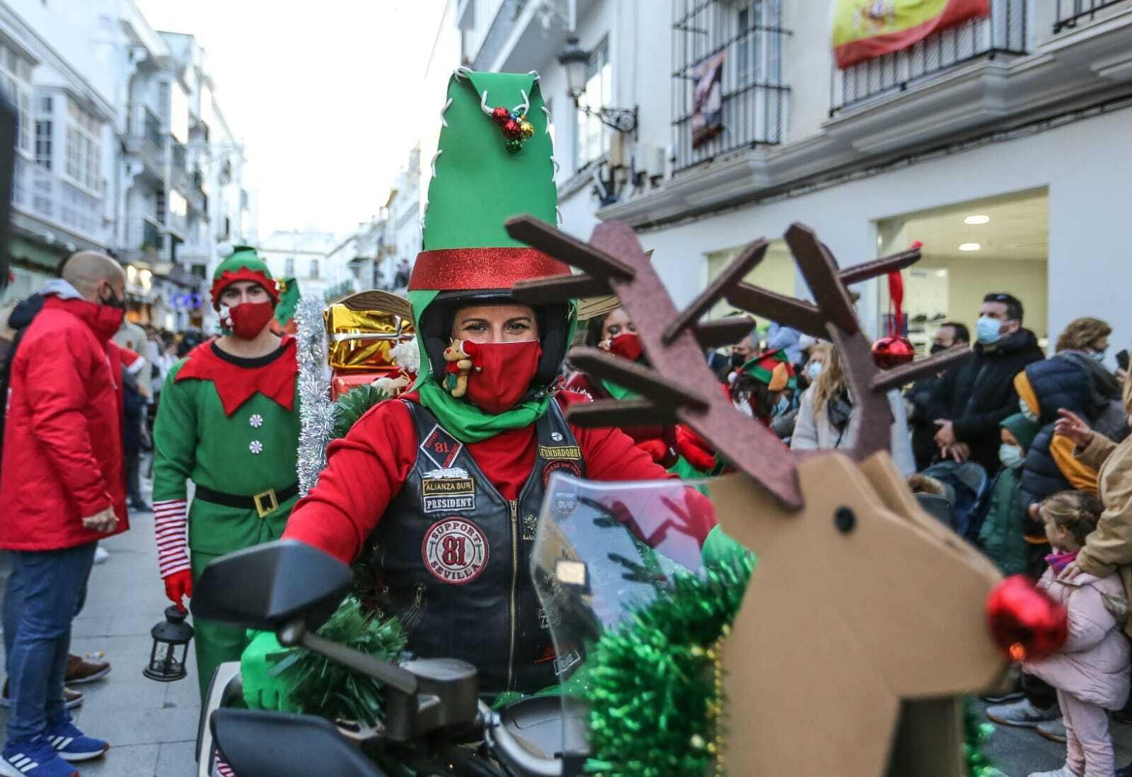 Cabalgata de Papá Noel en Chiclana