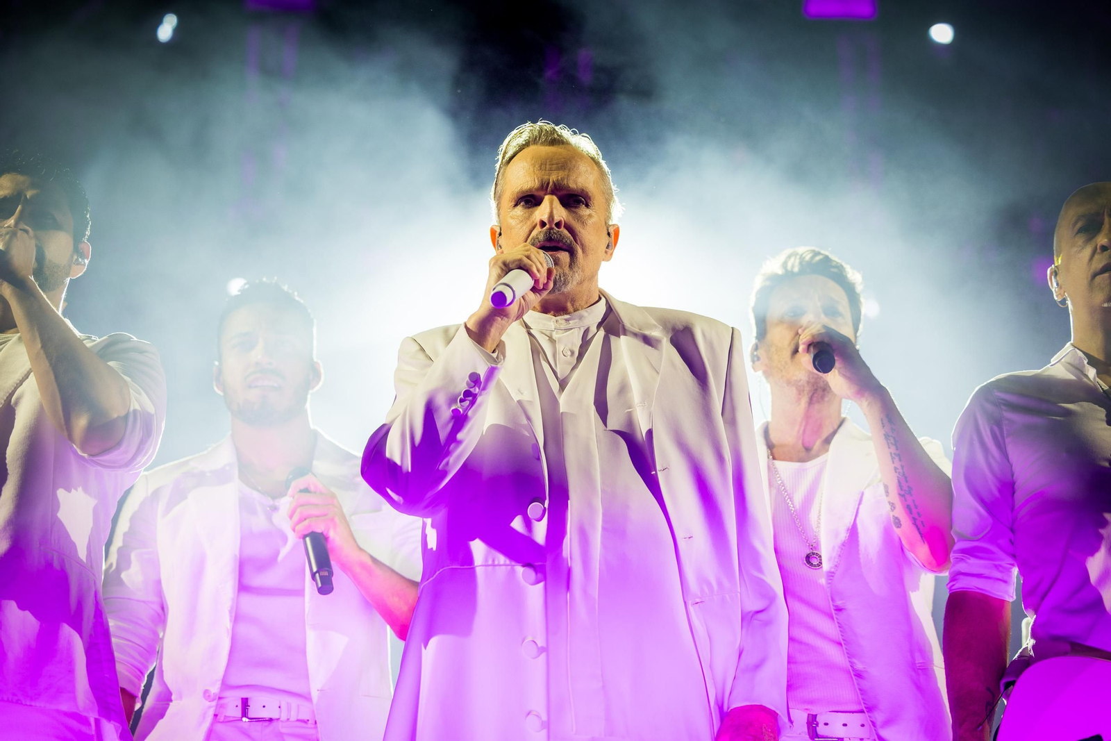 Concierto de Miguel Bosé en el Concert Music Festival de Chiclana