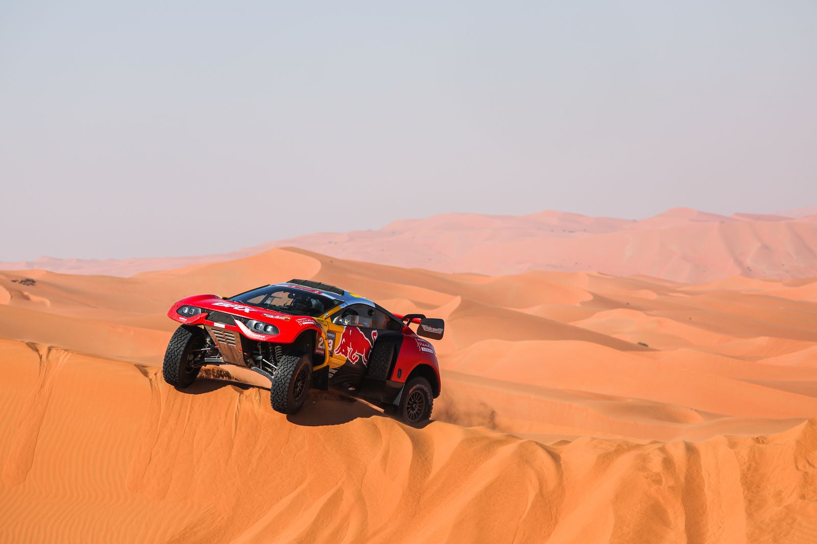 Las mejores fotos del Dakar por las dunas