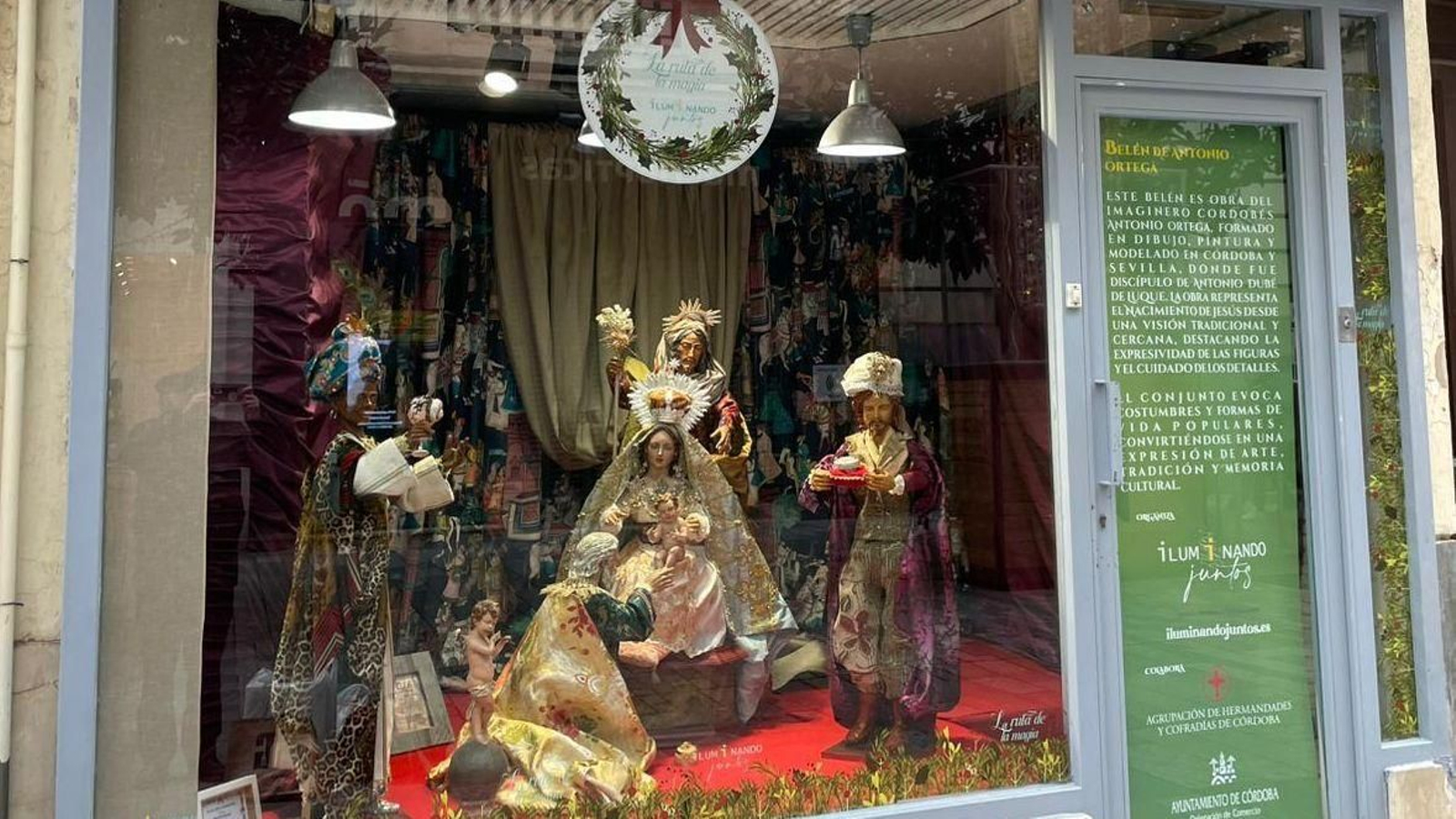 Belén napolitano de Iluminando Juntos.