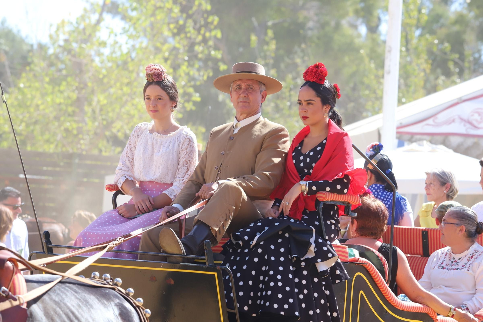 Carruajes en la Feria del Caballo 2022.