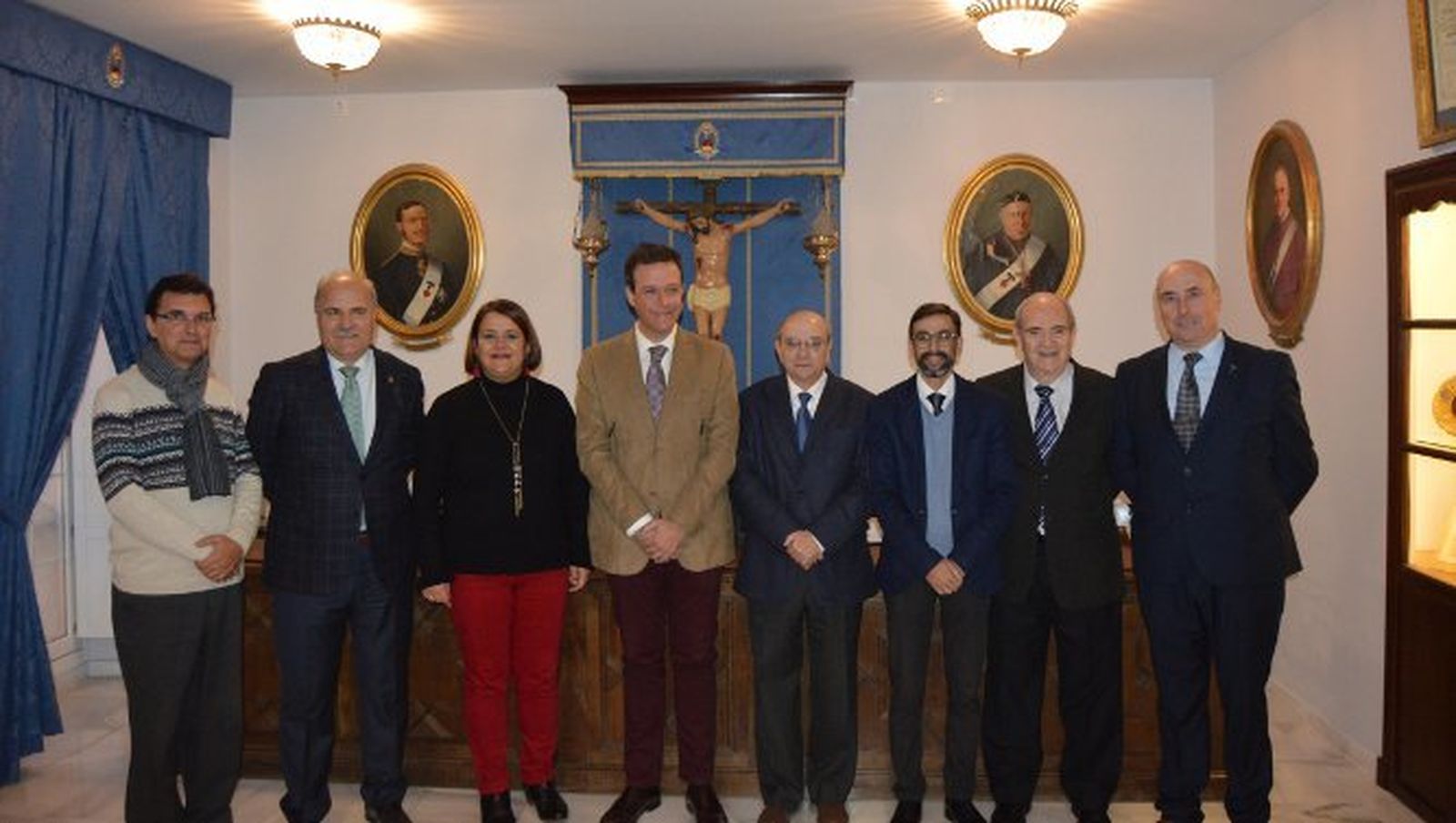 Juan Manuel Romo, Juan Caros Jurado, Toñi Martínez, Vicente Rodríguez, José Caravaca, Juan Carlos Torrejón , Pedro Sánchez y Ángel Monge.