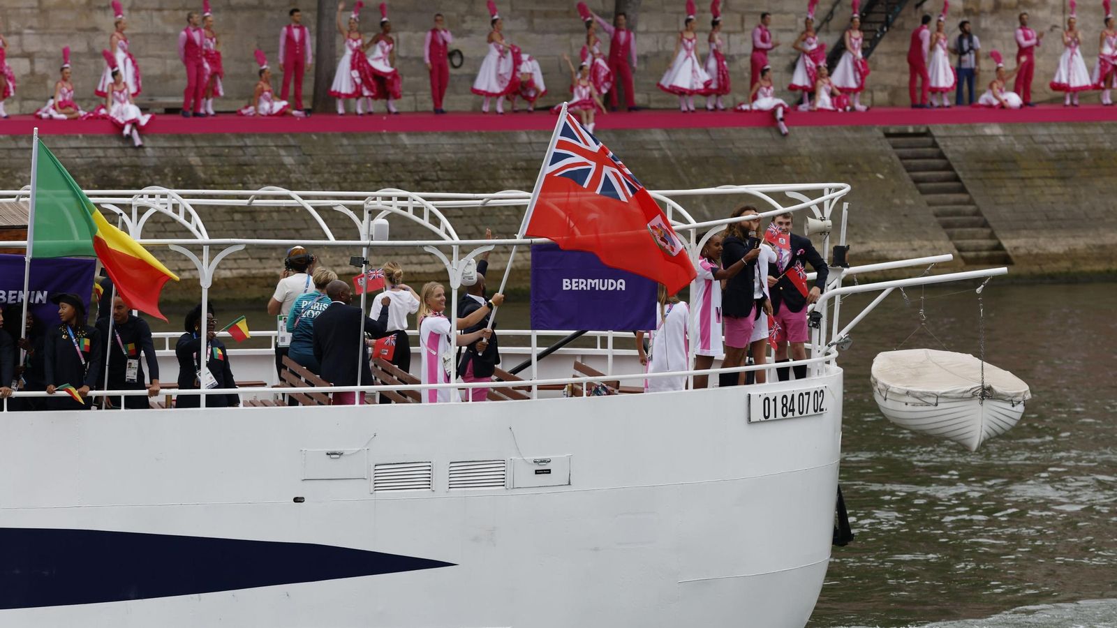 Las fotos de la ceremonia de inauguración de los Juegos Olímpicos de París 2024