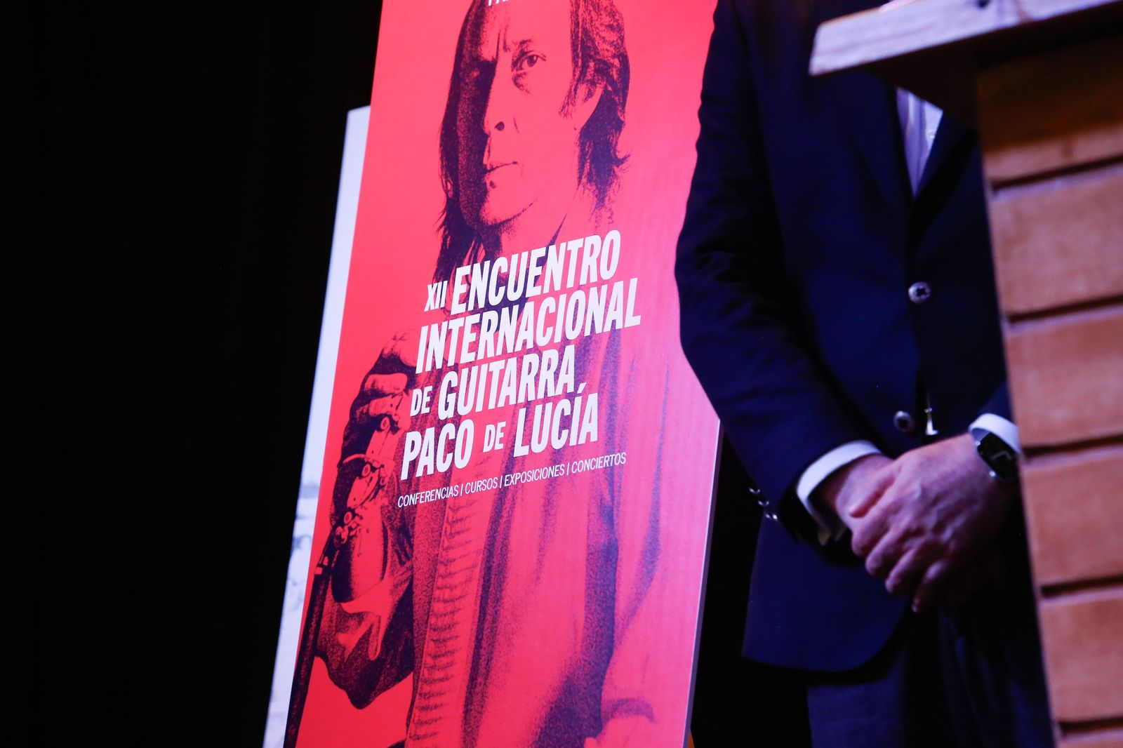 Fotos de la presentación del XII Encuentro Internacional de Guitarra Paco de Lucía