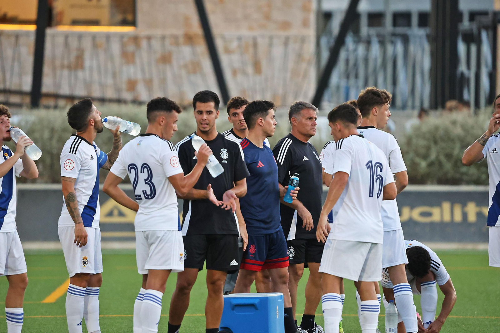 Las imágenes del CD Lamiya - Recreativo de Huelva