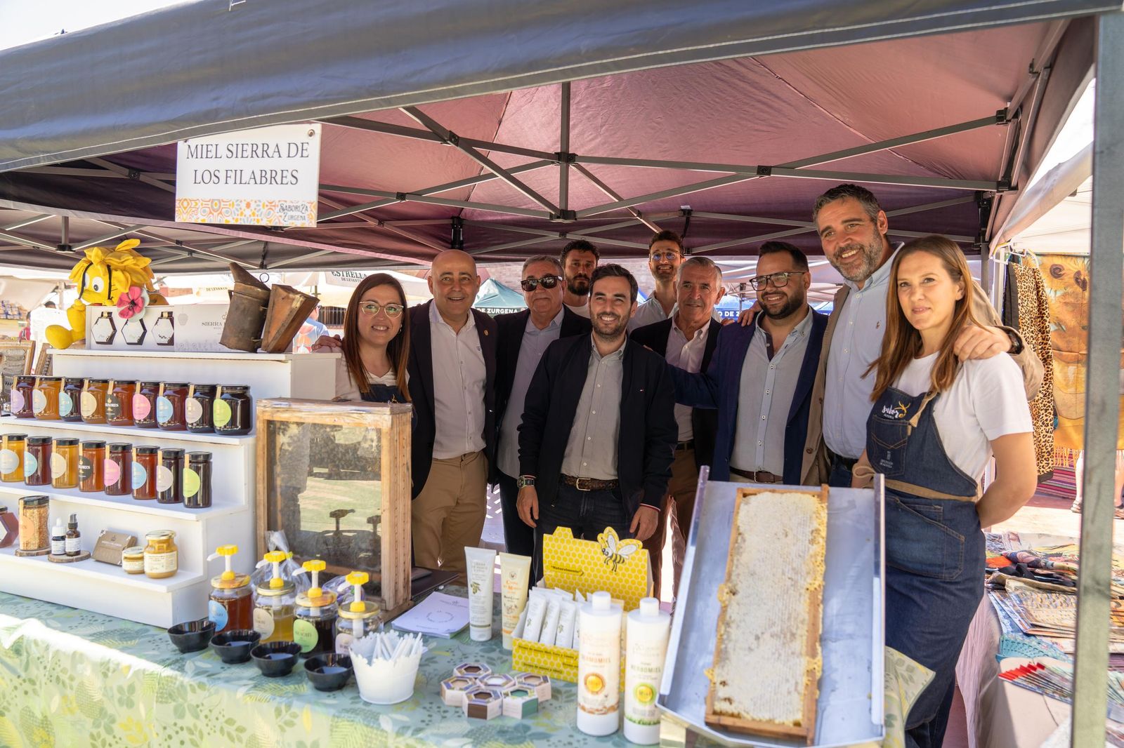 La miel los Filabres ha estado presente en la muestra.