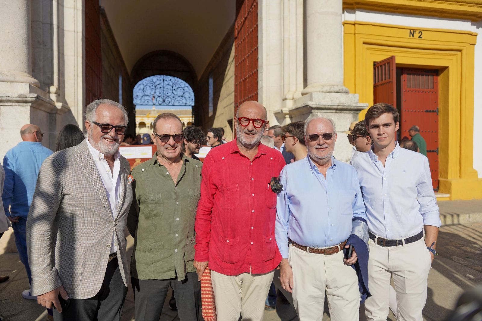 Joaquín Morón, Jose Alba, Manuel Marchena, Alberto Marina, Alvaro Marina