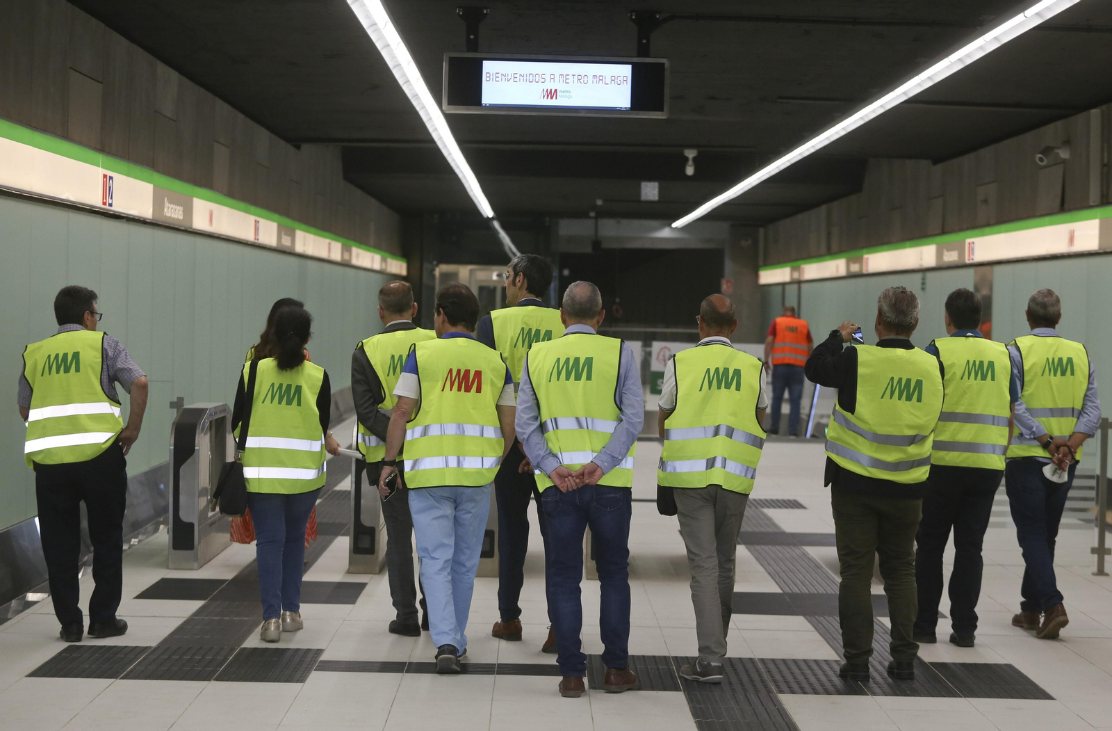 El Metro al Centro de Málaga: fotos de las estaciones Atarazanas y Guadalmedina El Metro al Centro de Málaga: fotos de las estaciones Atarazanas y Guadalmedina