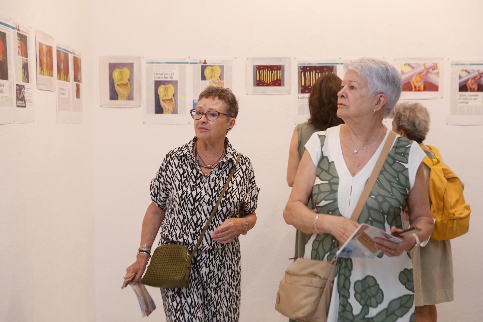 Fotos de la inauguración de la exposición Mitos del fin de un mundo en Algeciras