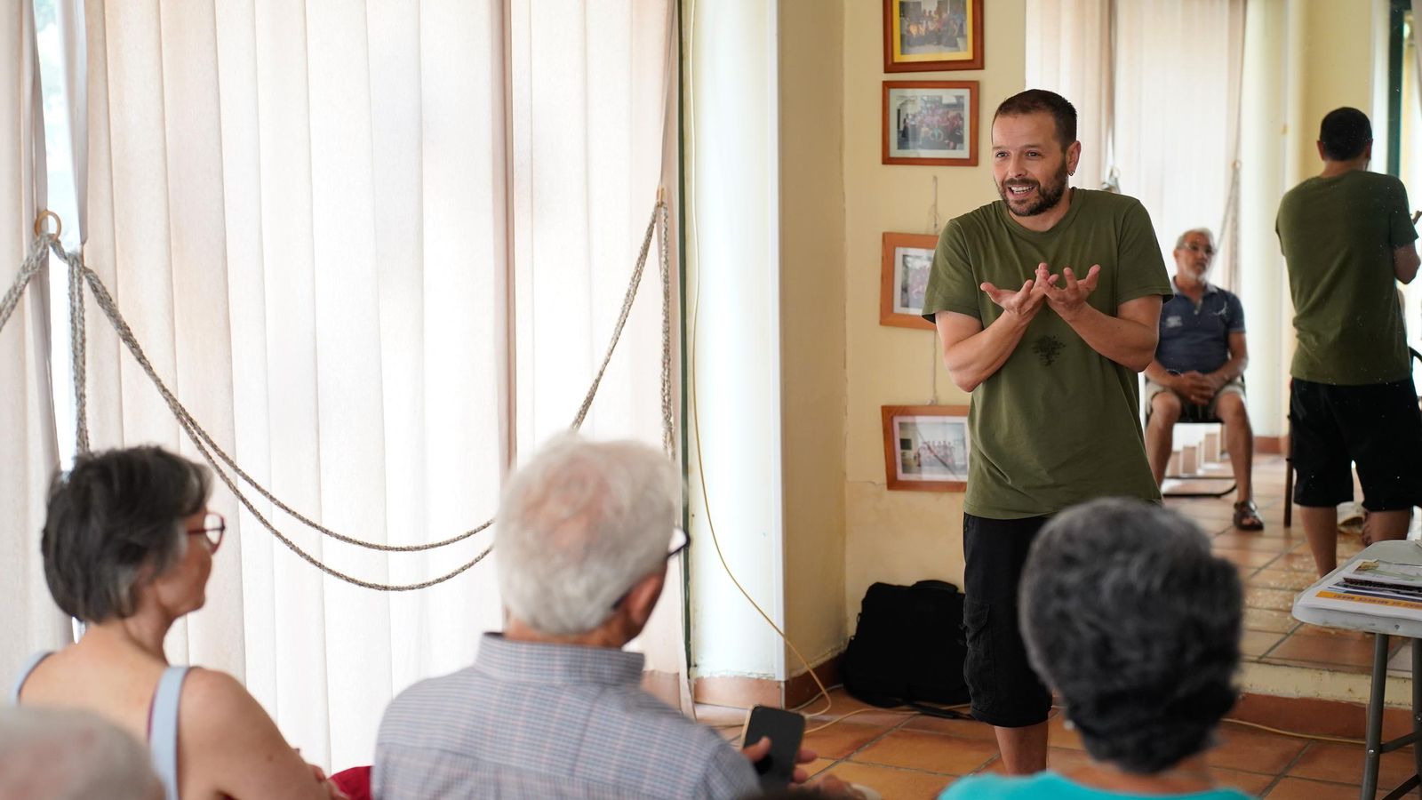 Fotos:  Presentación de la web para informar de los desperfectos de Algeciras en la sede de Fopacsa