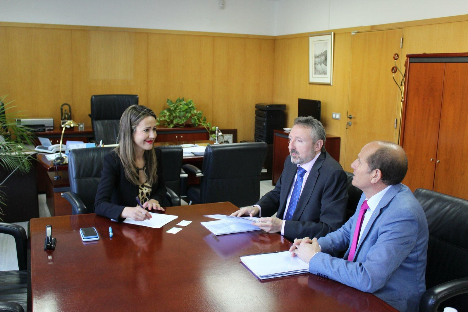 Bella Verano, Cristóbal Martínez y Nicolás Vargas.