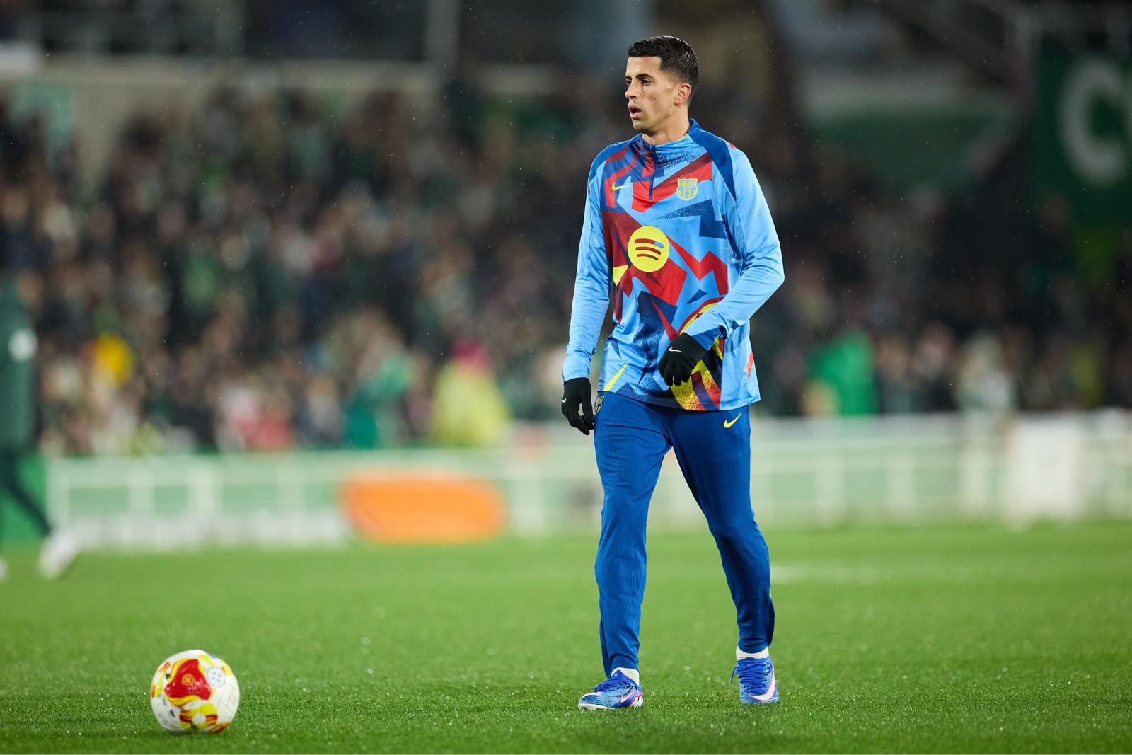 Las fotos del Racing-Barcelona de Copa