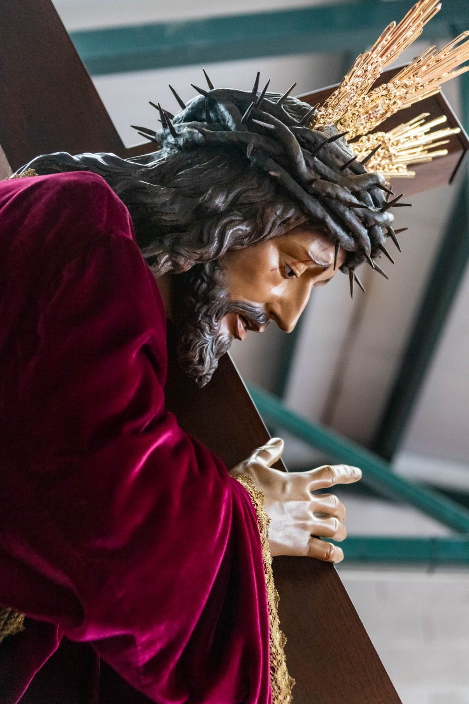 Jueves Santo en Villanueva de Córdoba: La veneración a Nuestro Padre Jesús, en imágenes