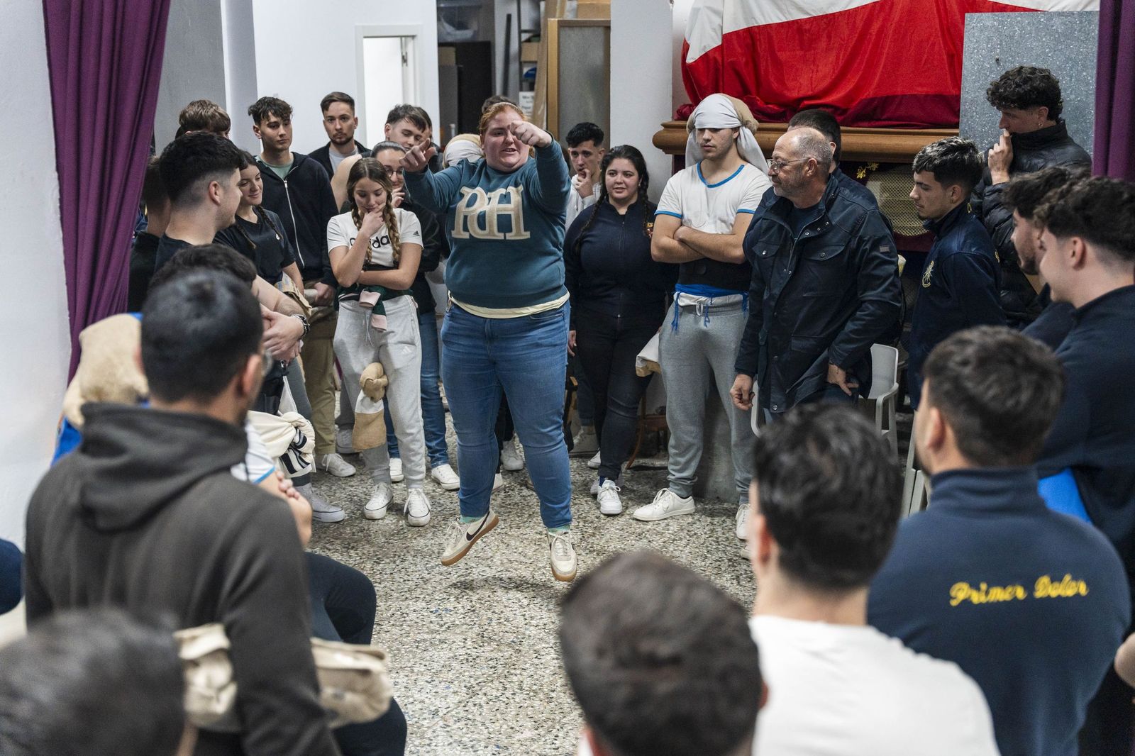 Ensayo de la Hermandad del Amor de Almería