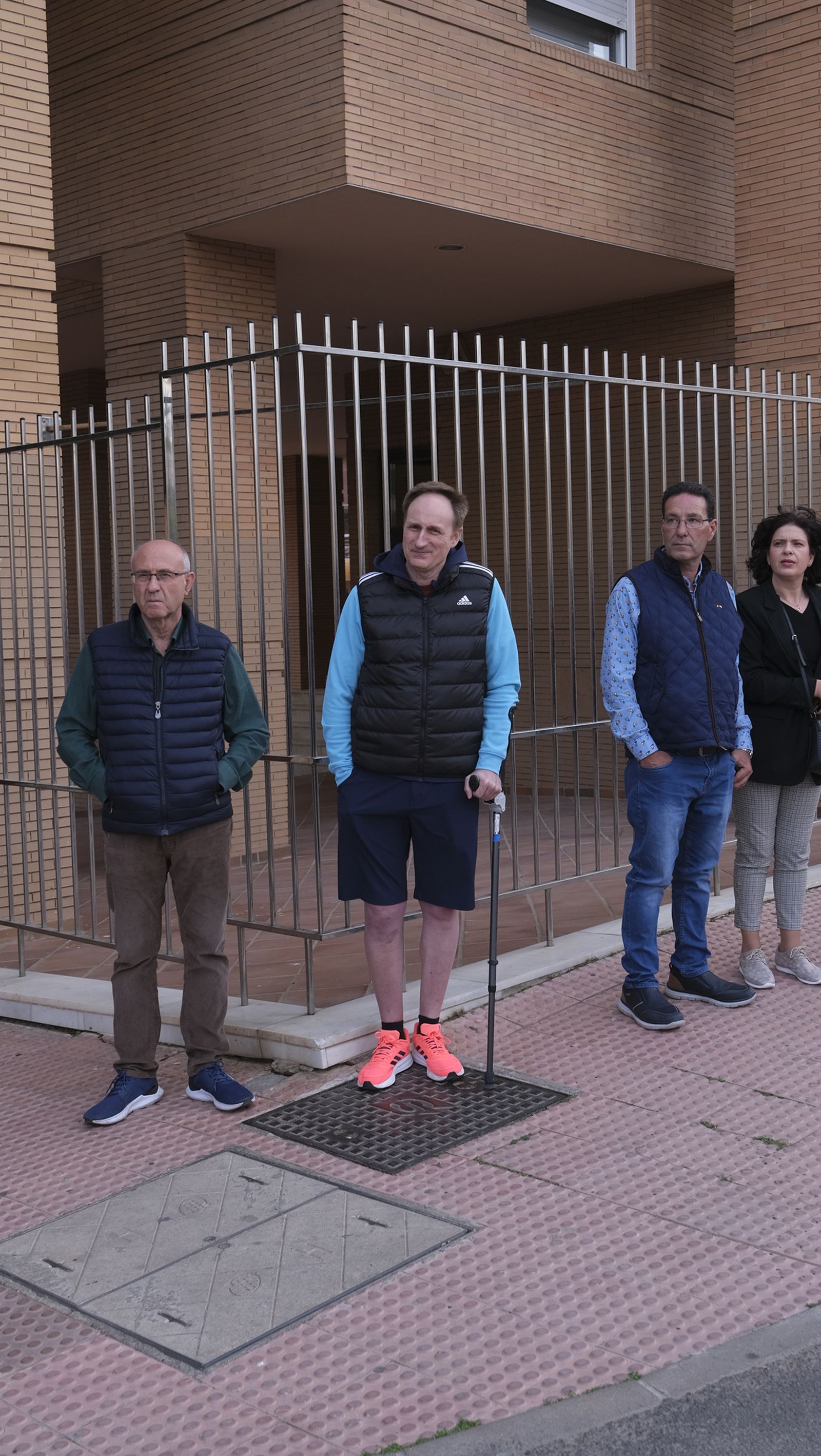 La procesión del Encuentro por las calles de Almería, en imágenes