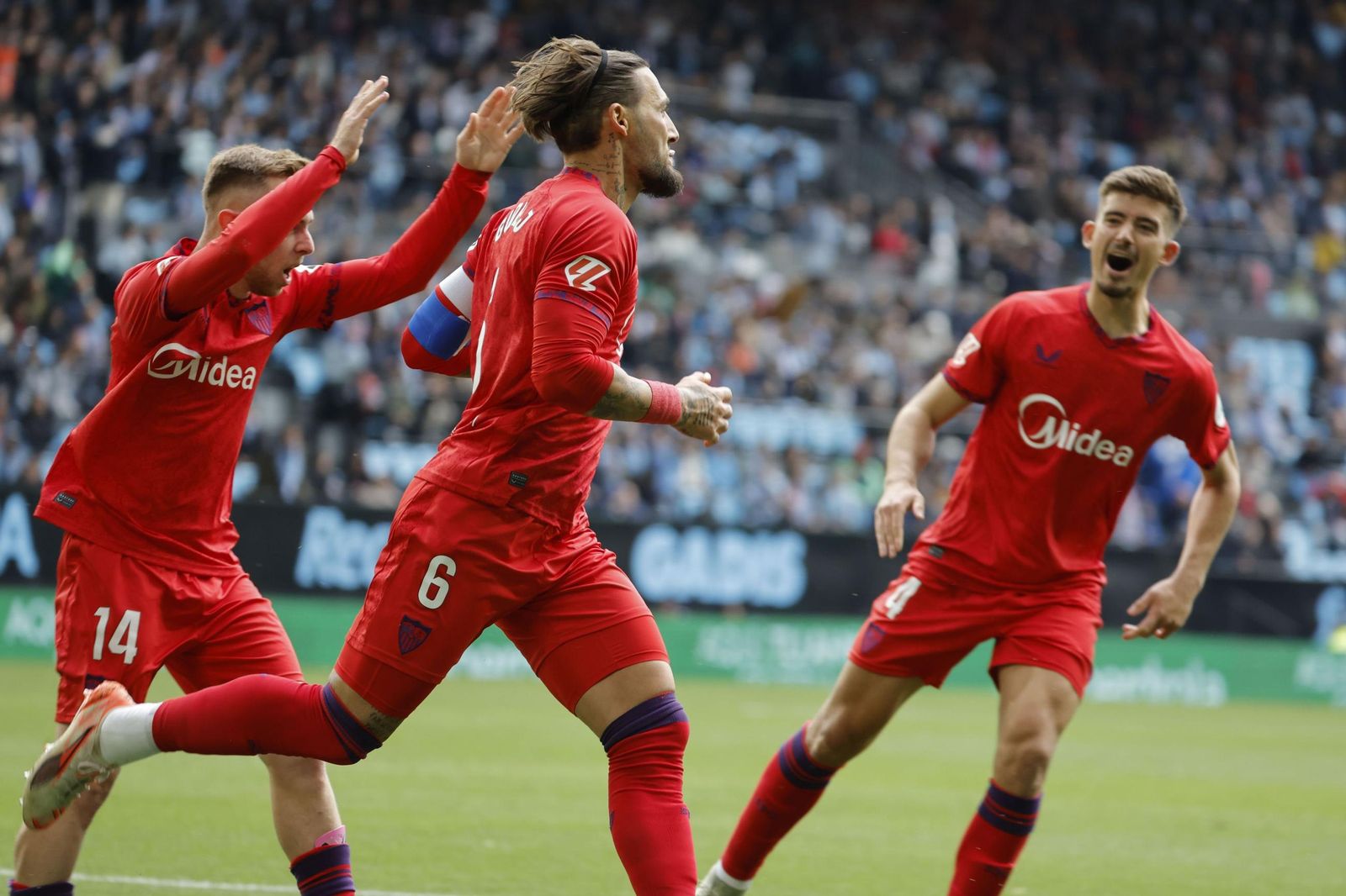 Las fotos del Celta - Sevilla