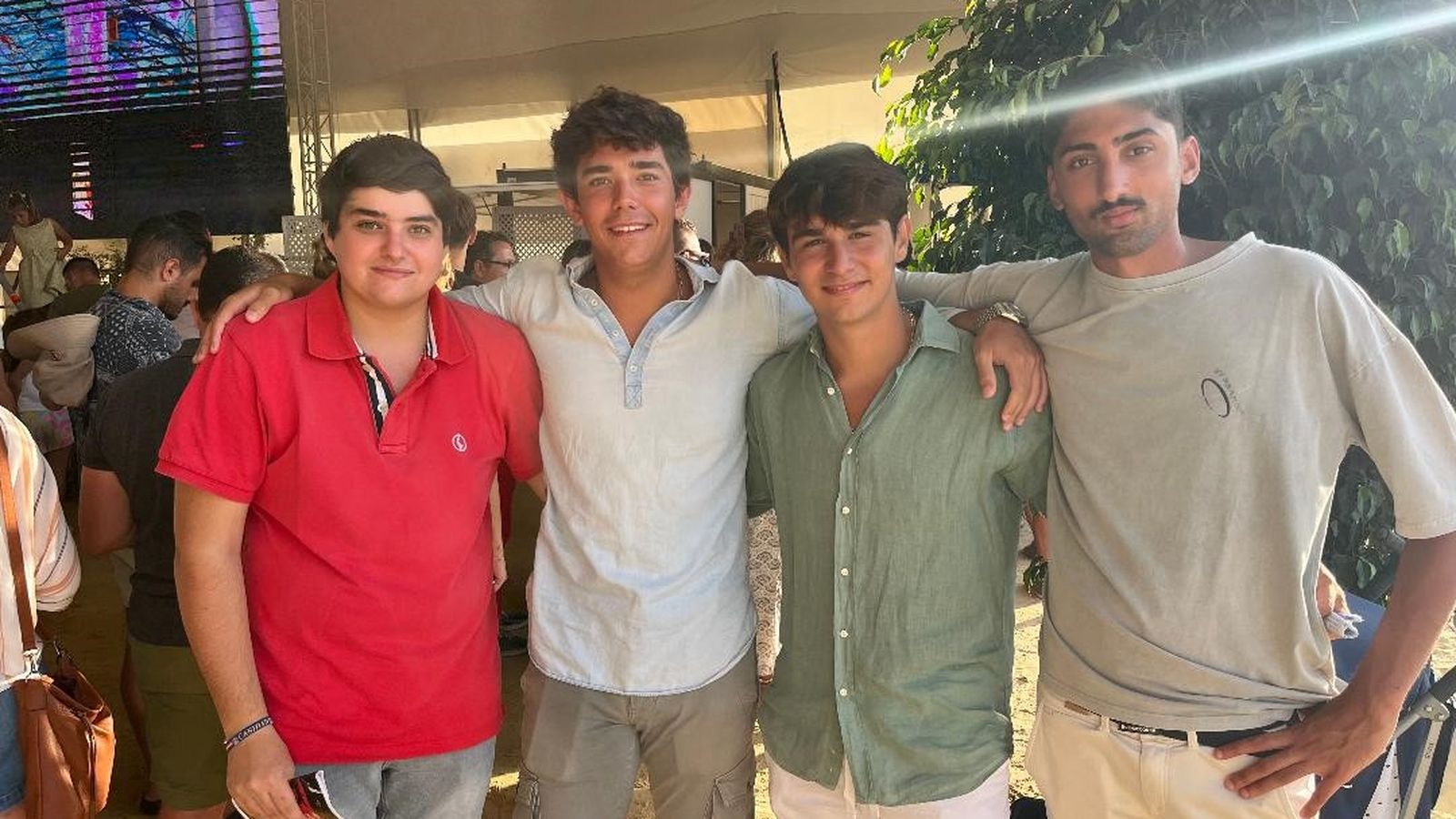 Álvaro Otaolaurruchi, Pedro Infante, Hugo Espejo y Luis López.