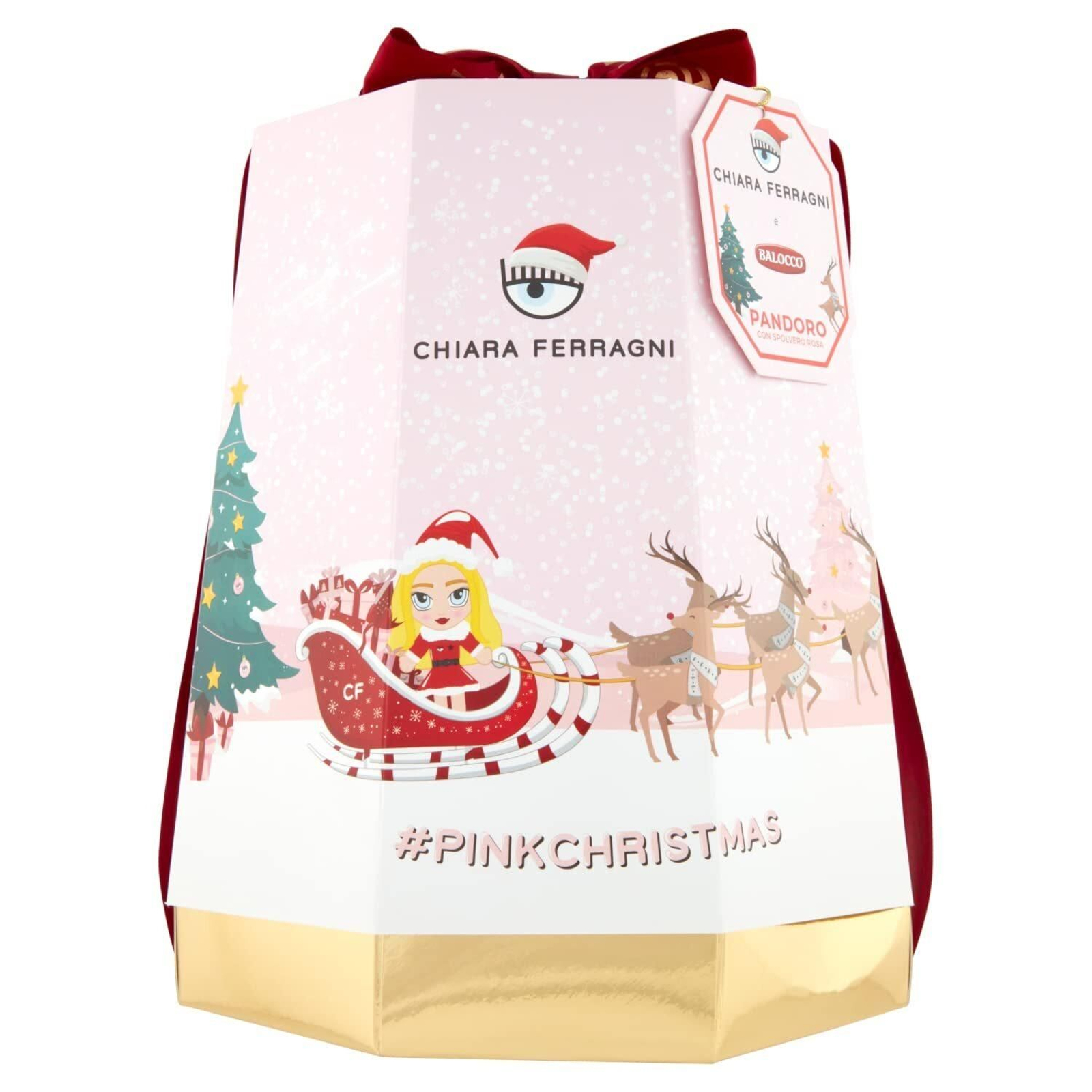 El cuestionado Pandoro PInk Christmas de Chiara Ferragni El cuestionado Pandoro PInk Christmas de Chiara Ferragni