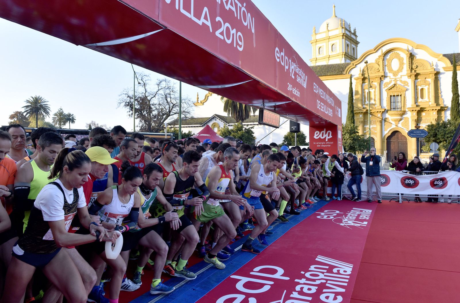 Salida de la prueba en la pasada edición de 2019.